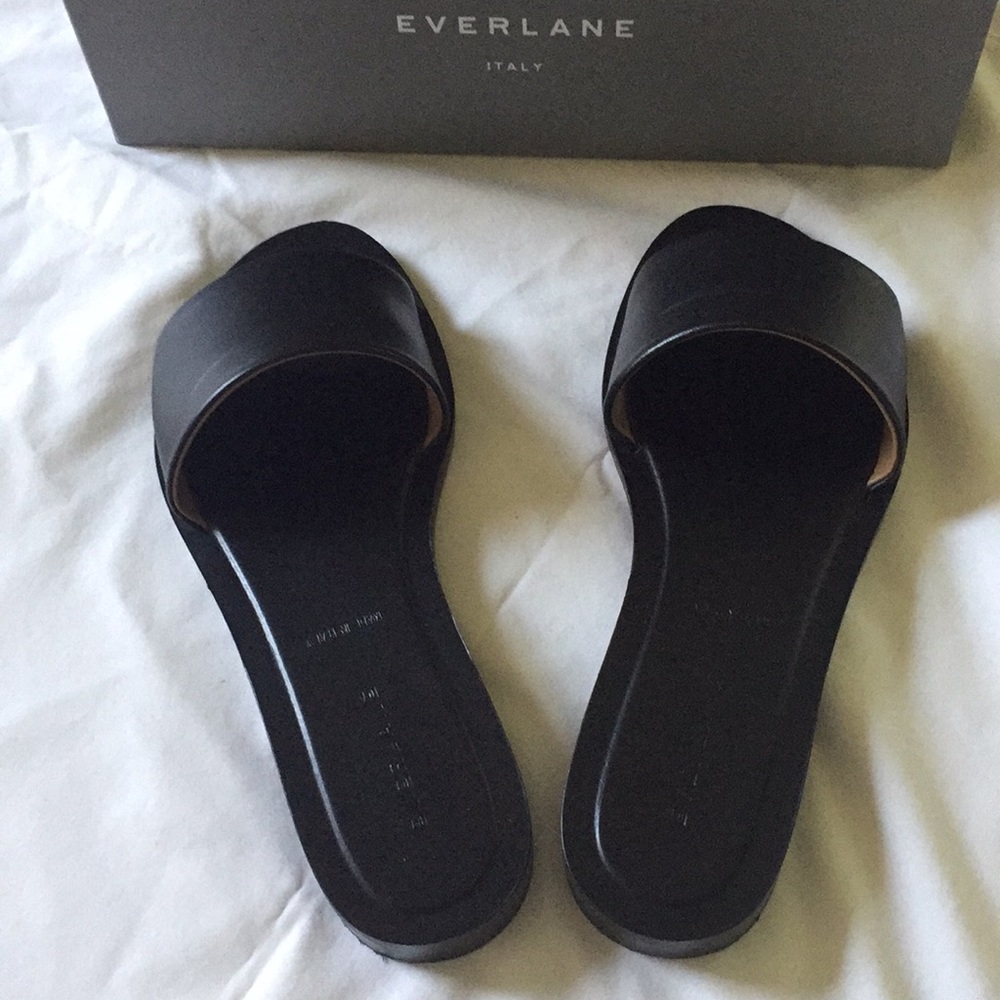 Everlane Black Slip on